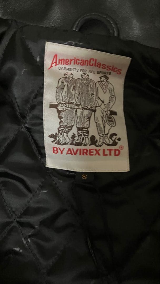 ジャケット・アウター 27AmAVIREX VALLAD LEATHE JACKET
