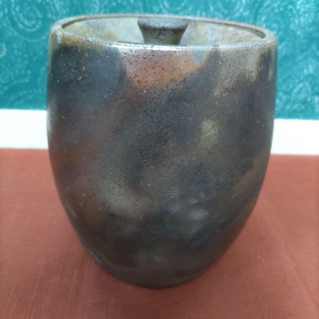 ★値下げ更新❗備前焼　水指　桃蹊堂