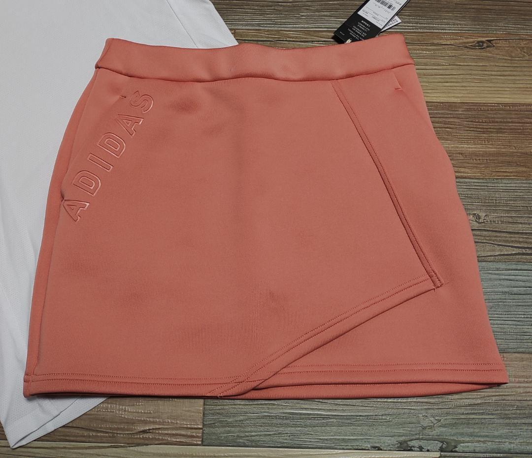 ⛳️adidasGOLF⭐ダンボールニット スカート＆モックシャツ セットアップ