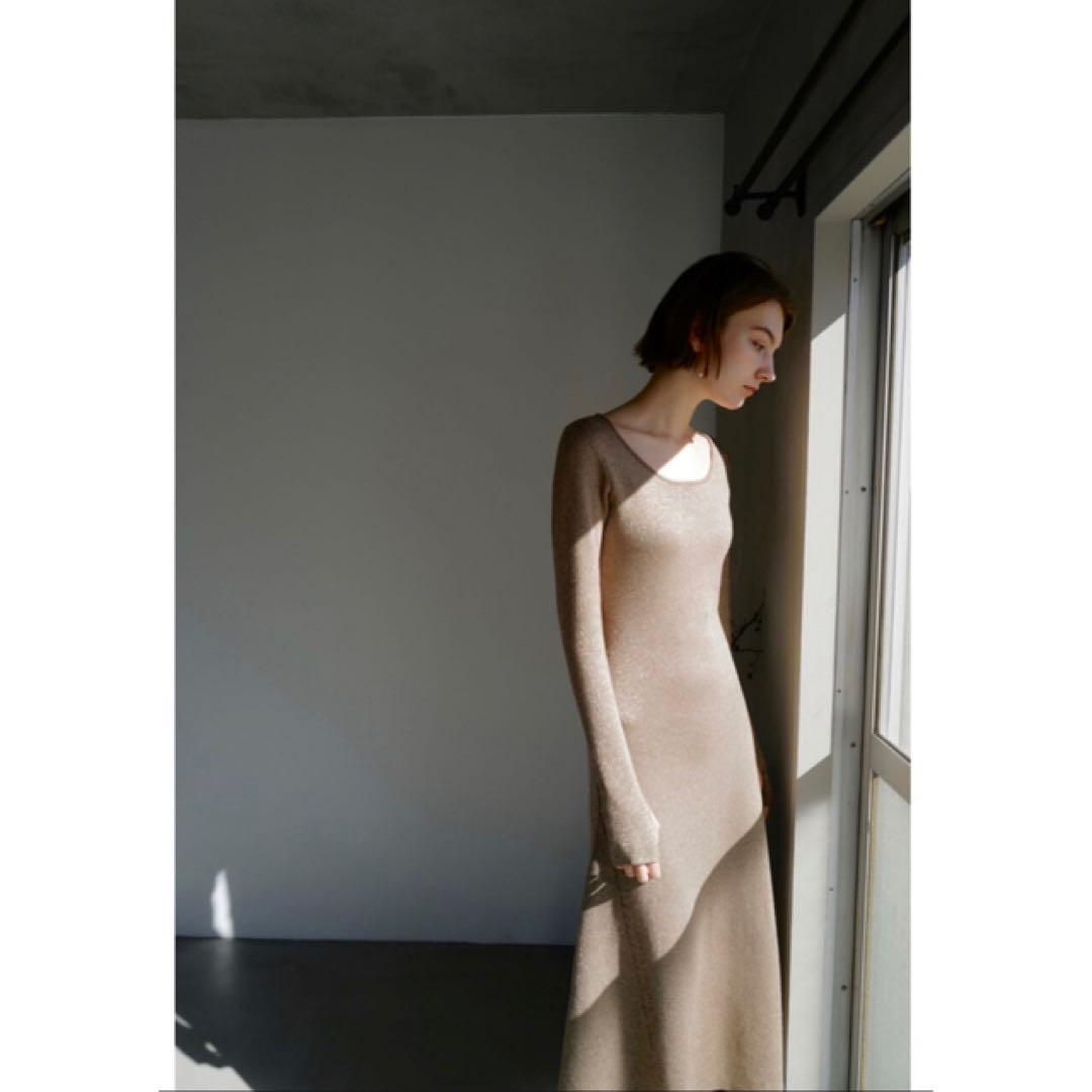 ワンピース maison celon glitter knit dress