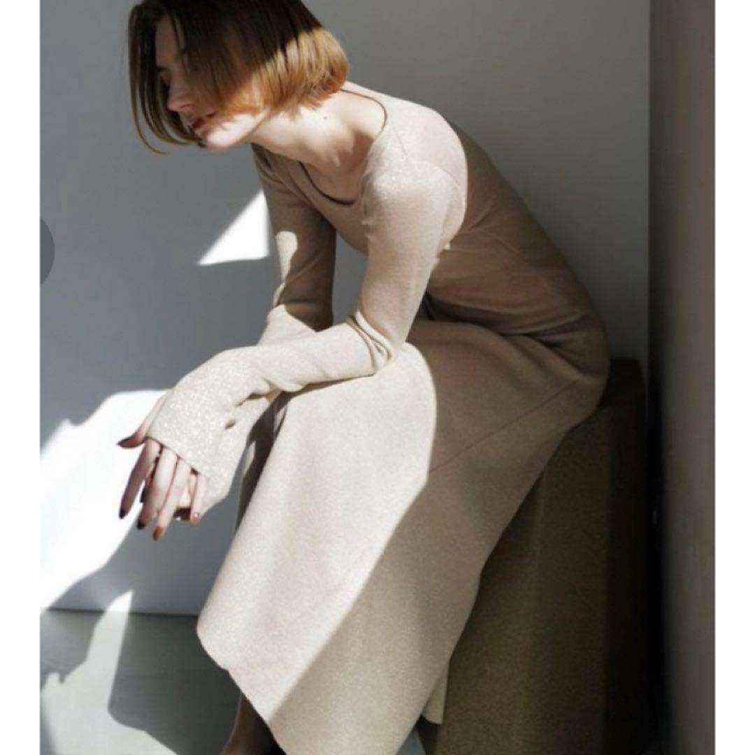 ワンピース maison celon glitter knit dress