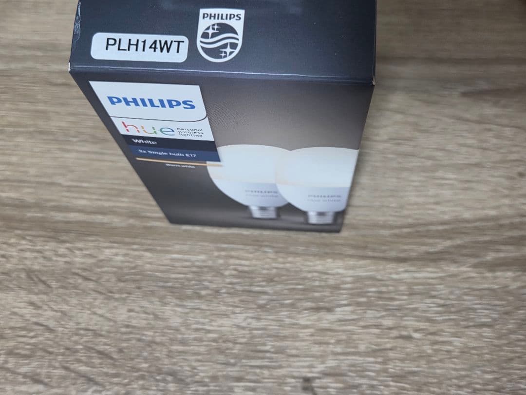 Philips Hue　ホワイトシングルランプ　E17　PLH14WT