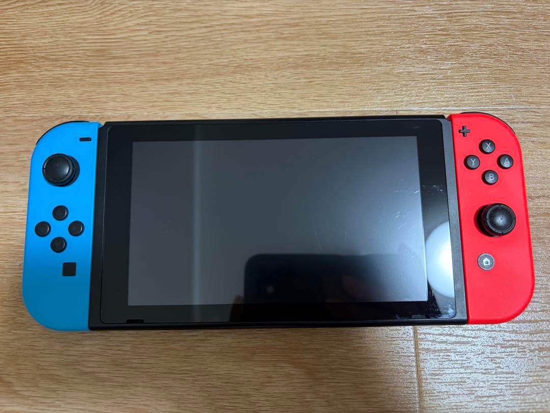 【箱無・SDカード】Nintendo Switch標準モデル付属品+α完備