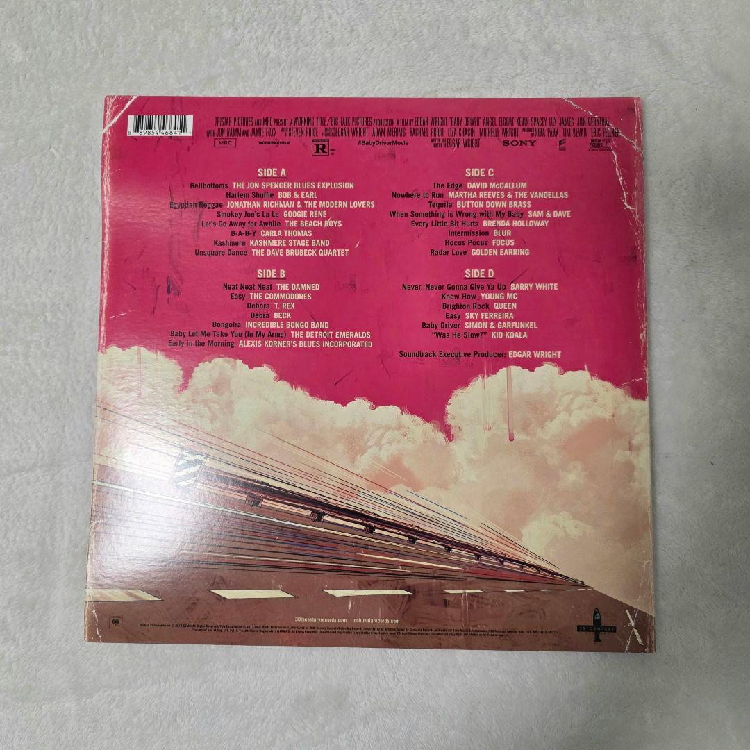 ベイビー・ドライバー BABY D サウンドトラック レコード LP
