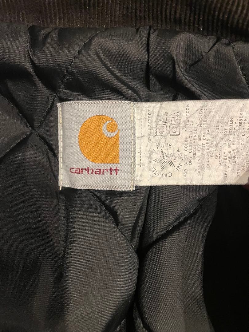 n*a様 90s USA製Carhartt トラディショナルジャケット ブラック