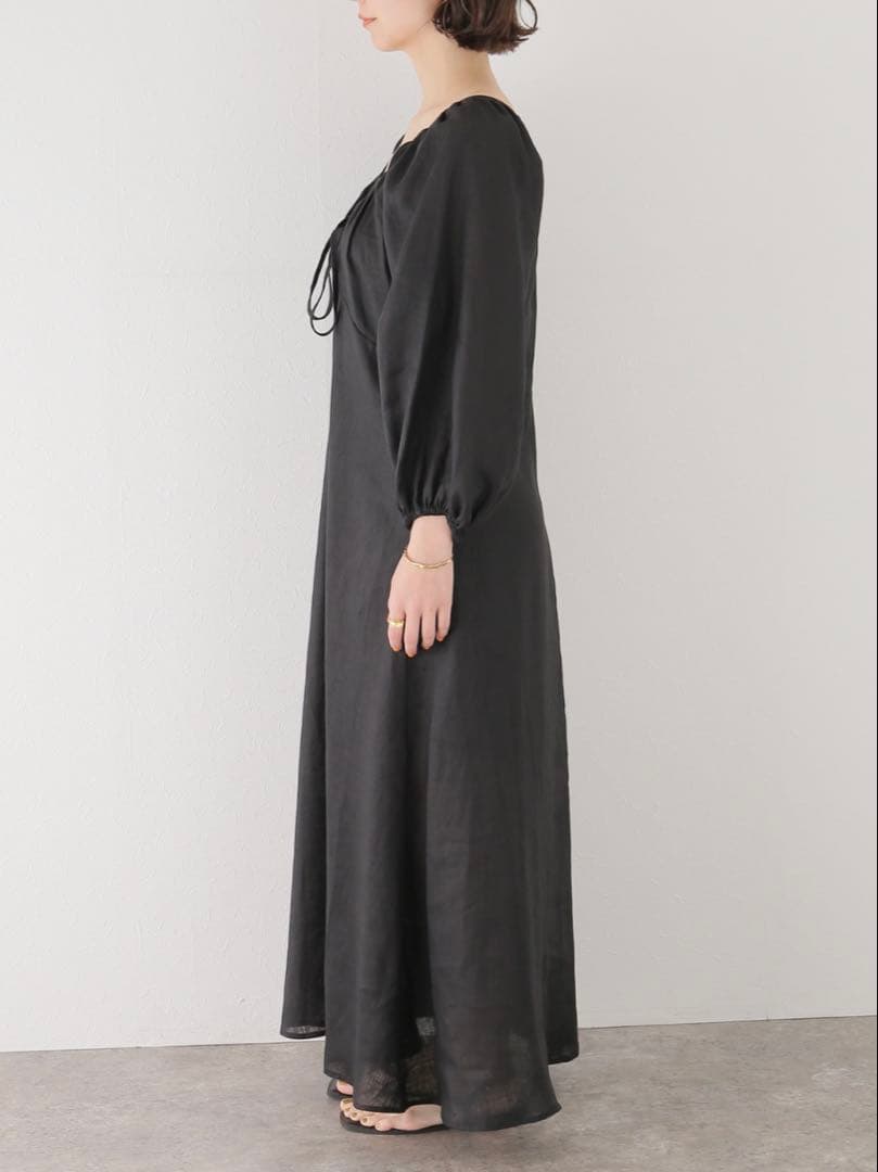 専用スローブイエナGREEK ARCHAIC KORIKORI リネンワンピース
