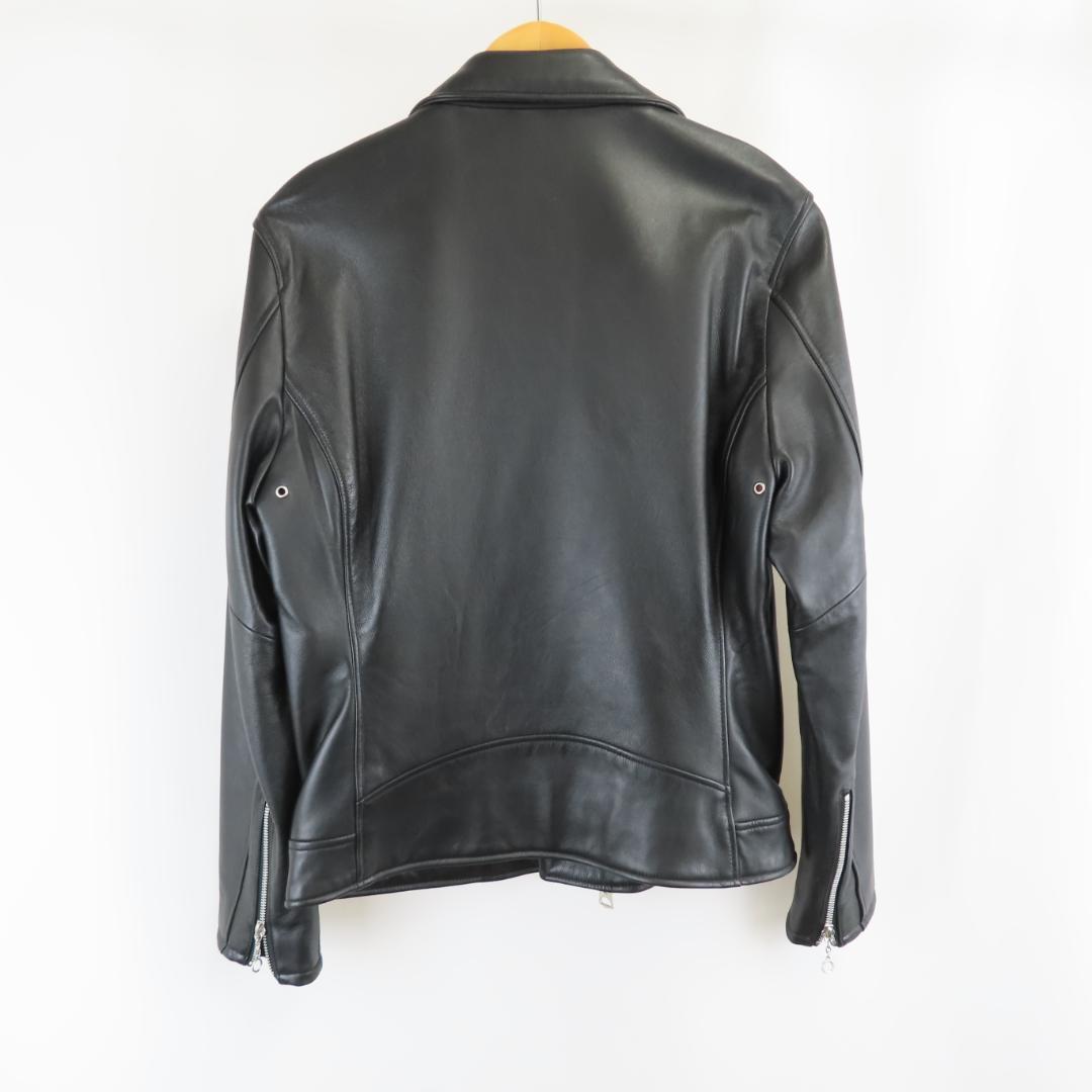美品 RETRO GRADE 羊革 本革 レザー ダブル ライダース ジャケット