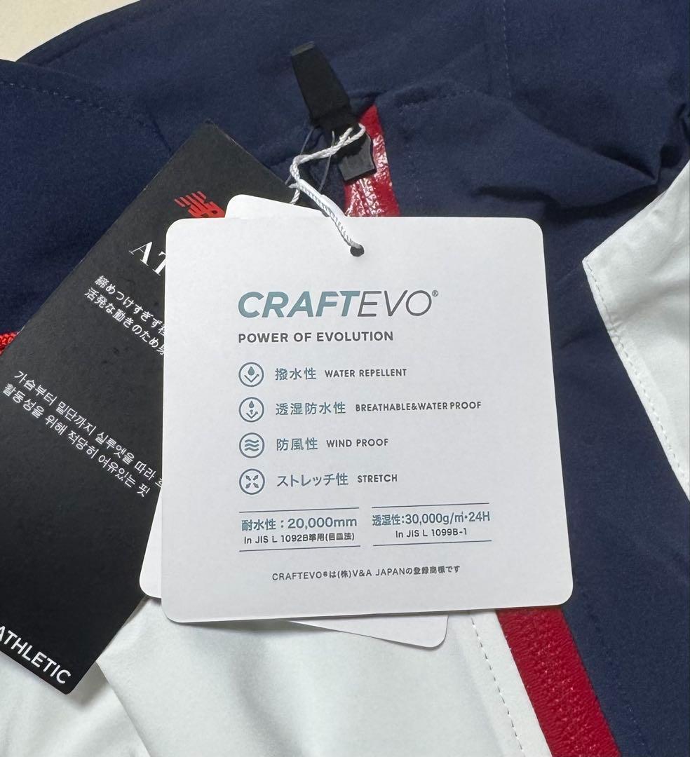 K新品 6 ニューバランス ゴルフ メンズレインウェア セットアップ 1 上下