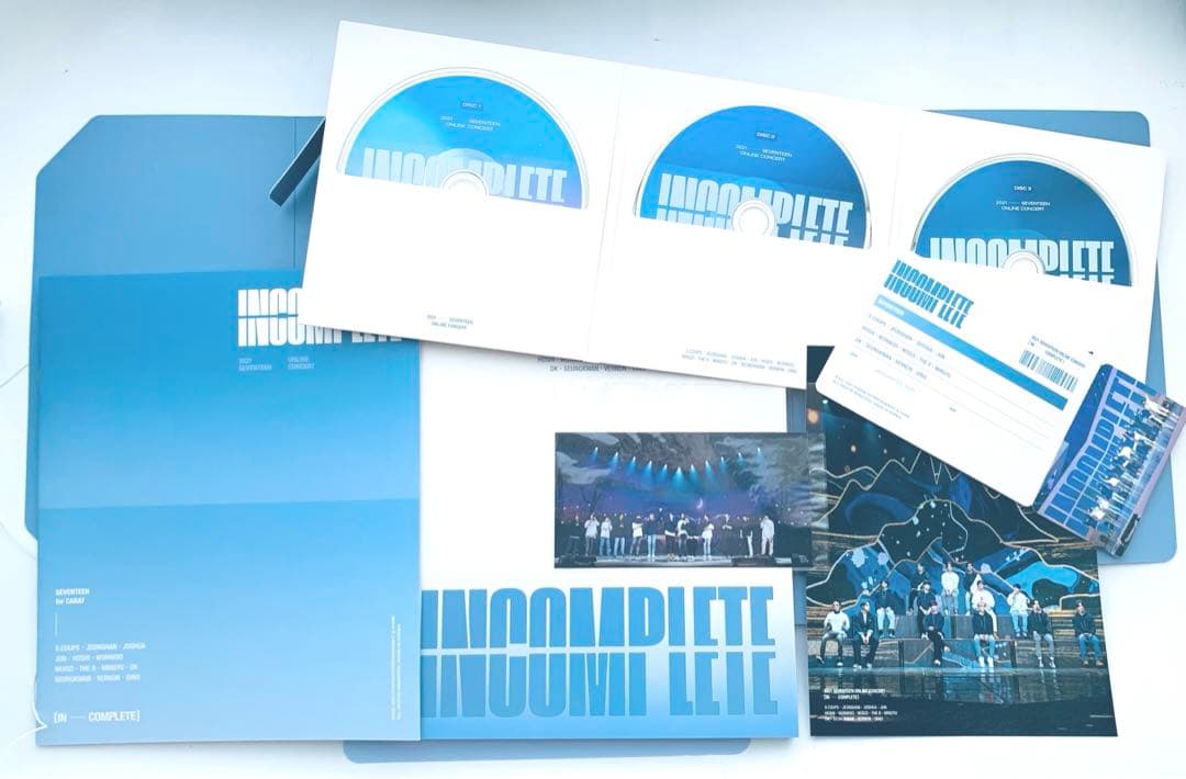 seventeen incomplete DVD 日本語字幕 セブチ ユニバ限定