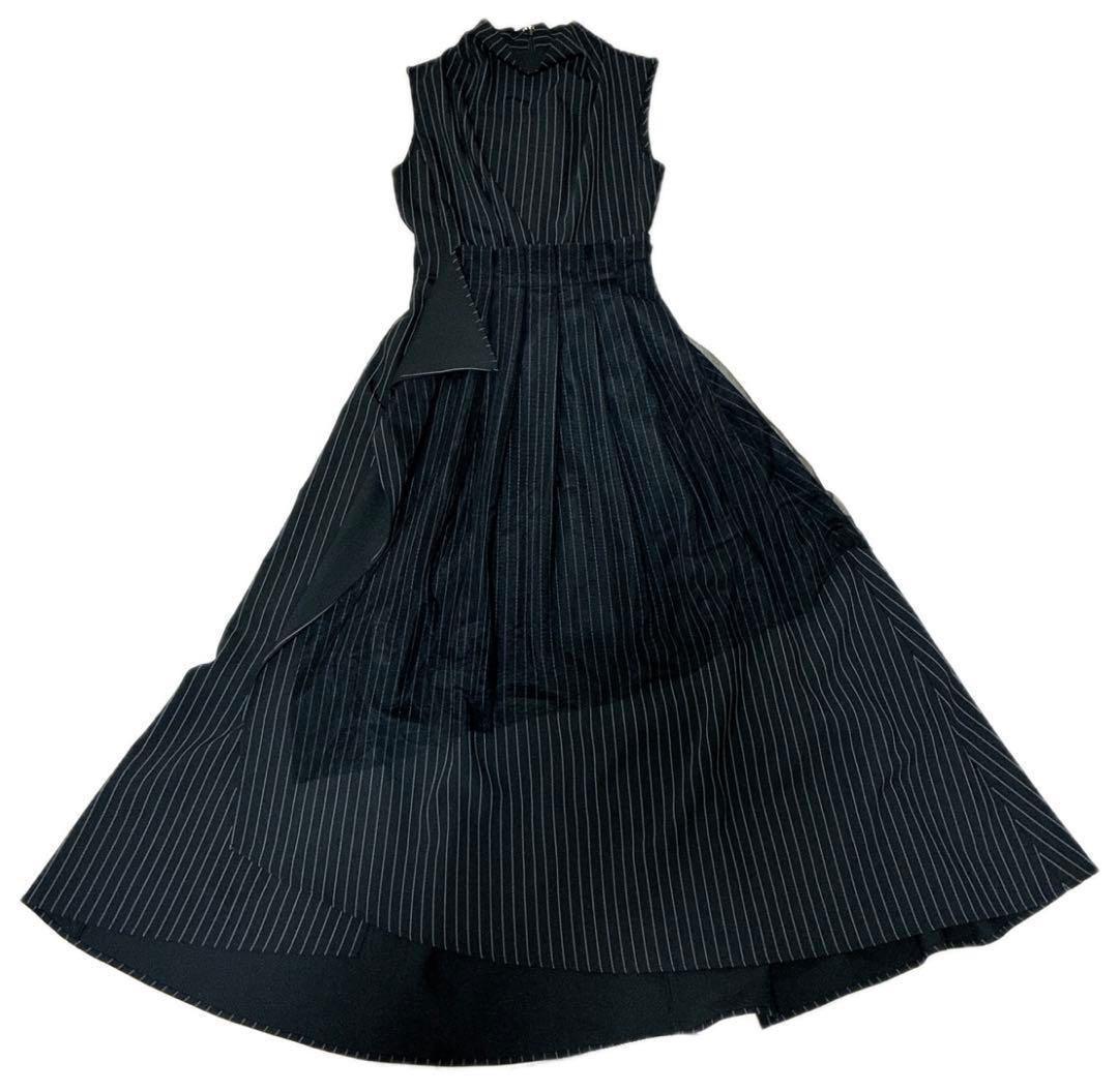 ワンピース 2601057 Ameri PINSTRIPE CONSTRUCTIVE