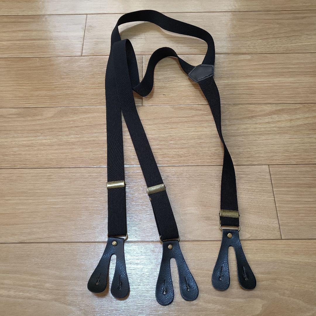 レトロパンツ ヴィンテージ サスペンダー2色付き