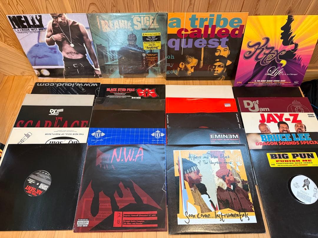 レコードまとめ売り　hiphop R &B 50枚セット