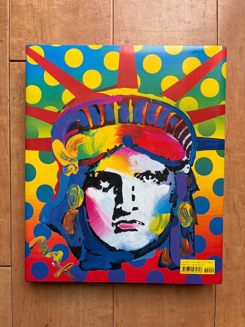 The Art of Peter Max　ピーターマックス　作品集　洋書