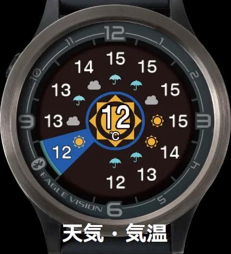 ゴルフ 距離計 腕時計 GPS ナビ EAGLE VISION ACE PRO