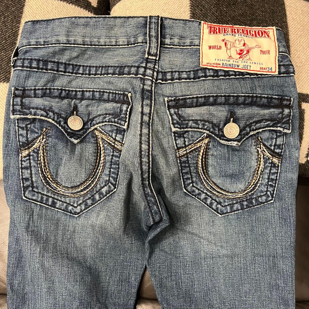 いちご⭐️USA製⭐️TRUE RELIGION RAINBOW JOEY L