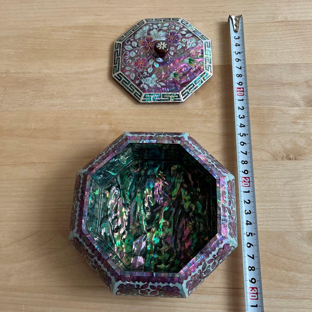 螺鈿細工　小物入れ