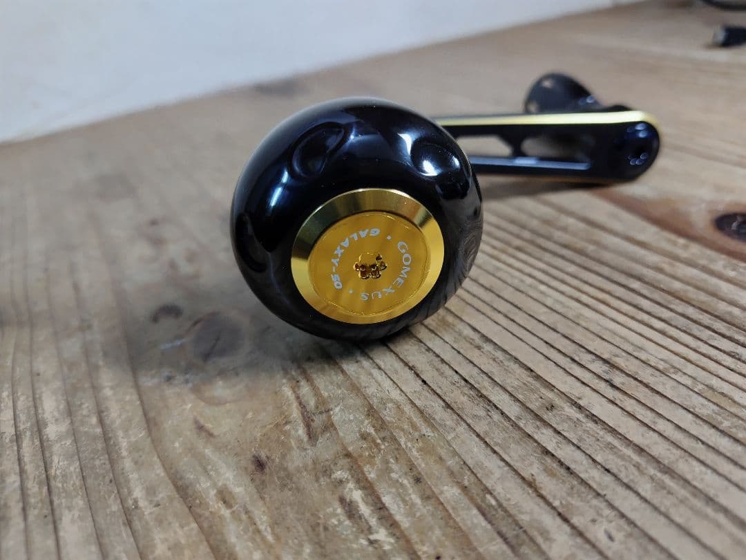 ゴメクサス パワーハンドル ダイワSWシリーズ対応 90mm 中古美品