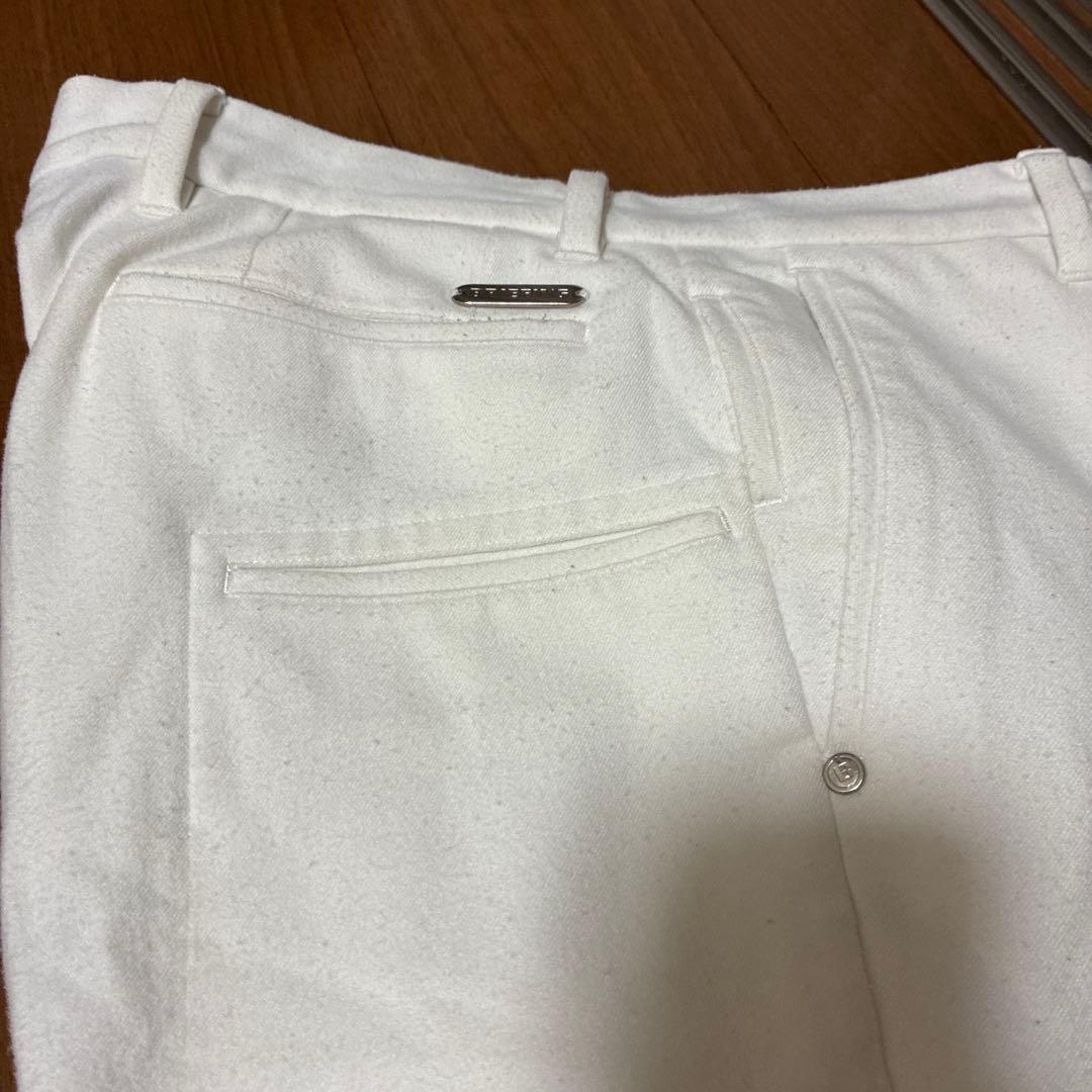 ブリーフィングゴルフ パンツ ホワイト