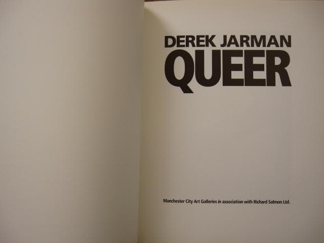 QUEER : DEREK JARMAN　 デレク・ジャーマン