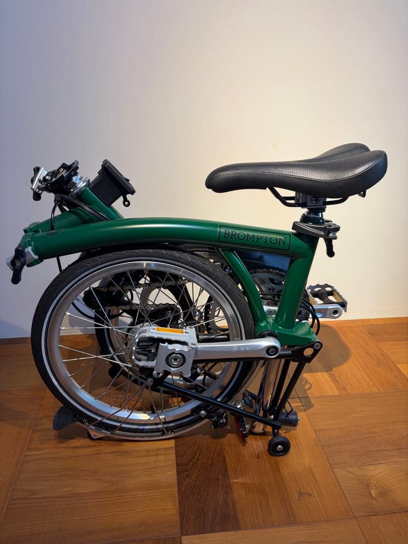 【美品】2024年3月購入BROMPTON M6L 6速　グリーン