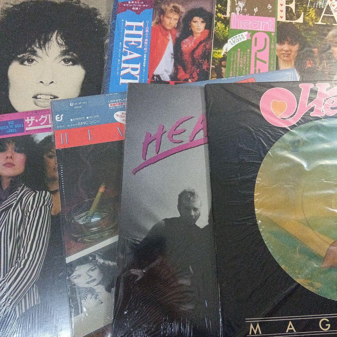 Heart ハート　【中古レコード 7枚セット】洋楽