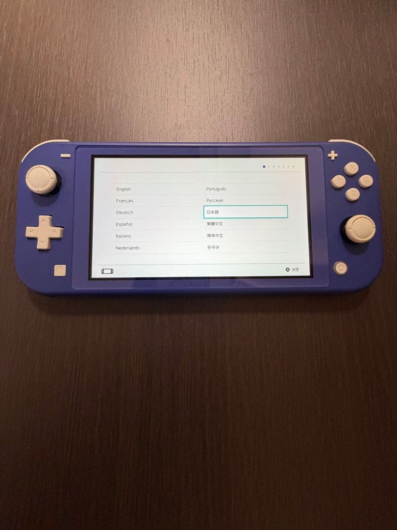 Nintendo switch Lite ブルー