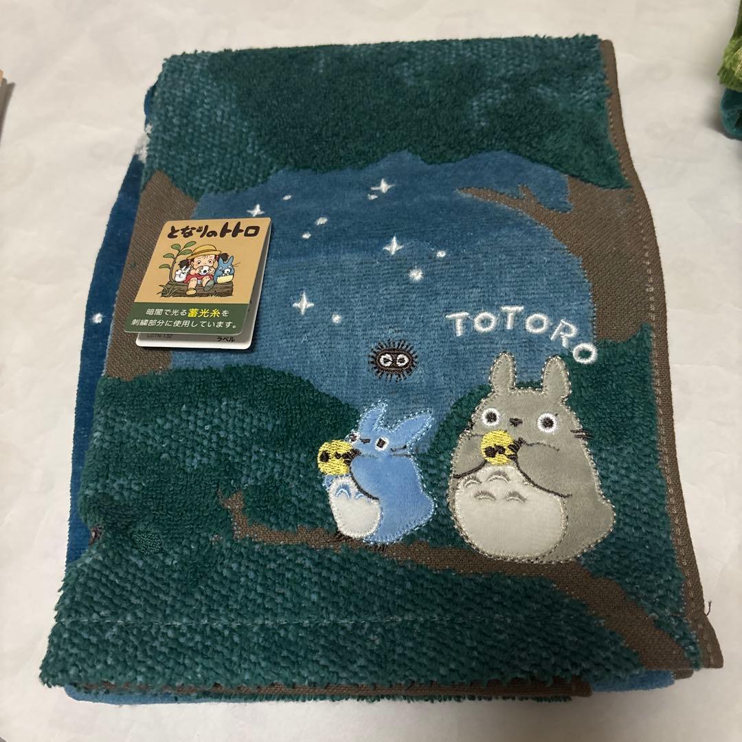 新品　となりのトトロ　フェイスタオル5枚セット