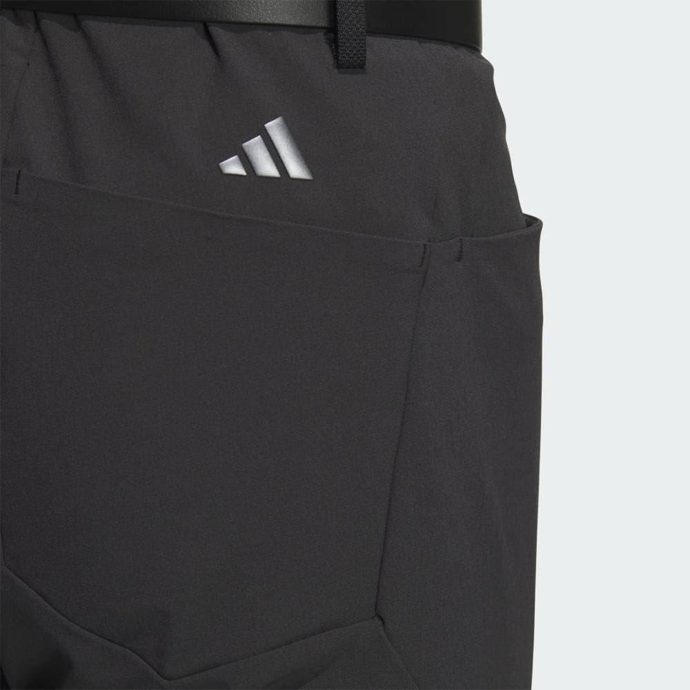 【92】秋冬 定価17,600円 アディダス ゴルフ 防風 アンクルパンツ 黒