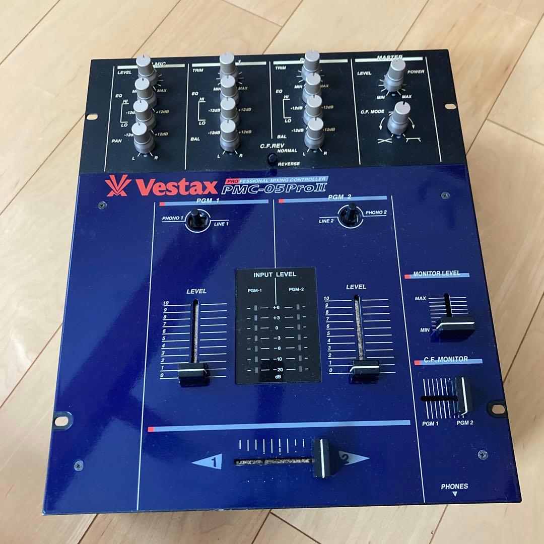 Vestax PMC-05Proⅱ DJミキサー 青