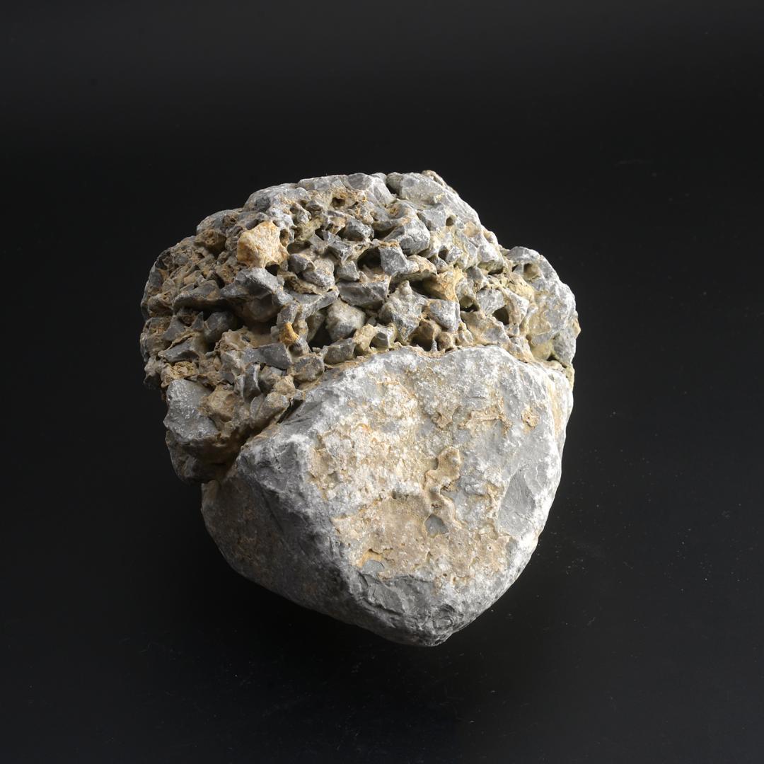 さざれ石（石灰質角礫岩 W25.5cm/D17.6cm/H14.4cm）072