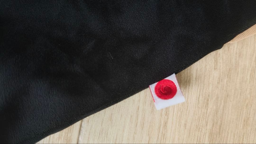 Yumiko バレエレオタード 長袖ハイネックレオタード 黒と肌色
