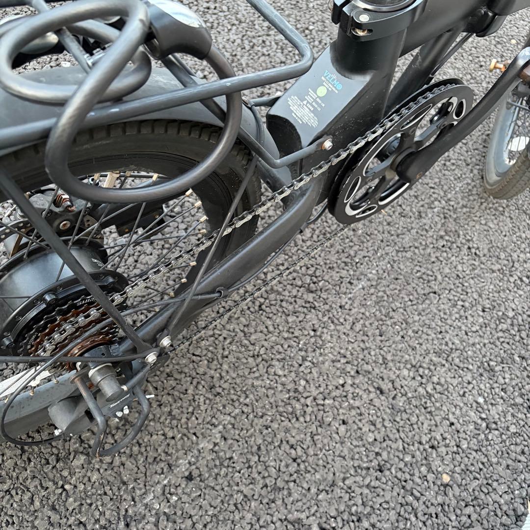 VELMO Q2 折りたたみ電動アシスト自転車 ブラック