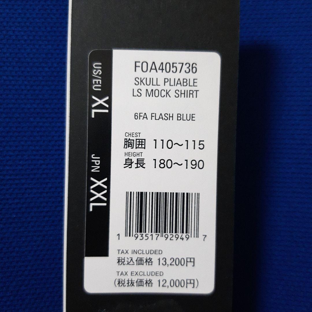 新品　オークリーゴルフ　メンズウエア　長袖モックネック　ロングシャツ　XXL