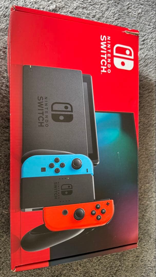 Nintendo Switch ネオンブルー/ネオンレッド【美品！】