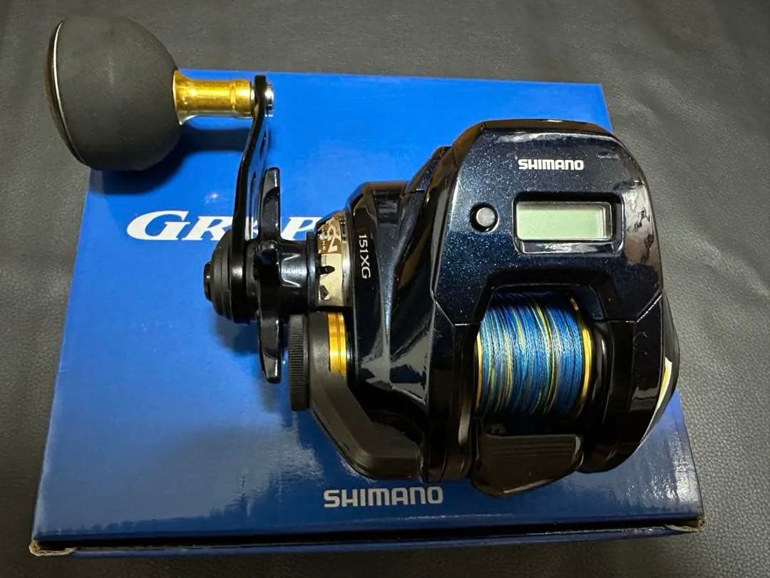 シマノグラップラーCT 151XG ベイトリール　左巻き