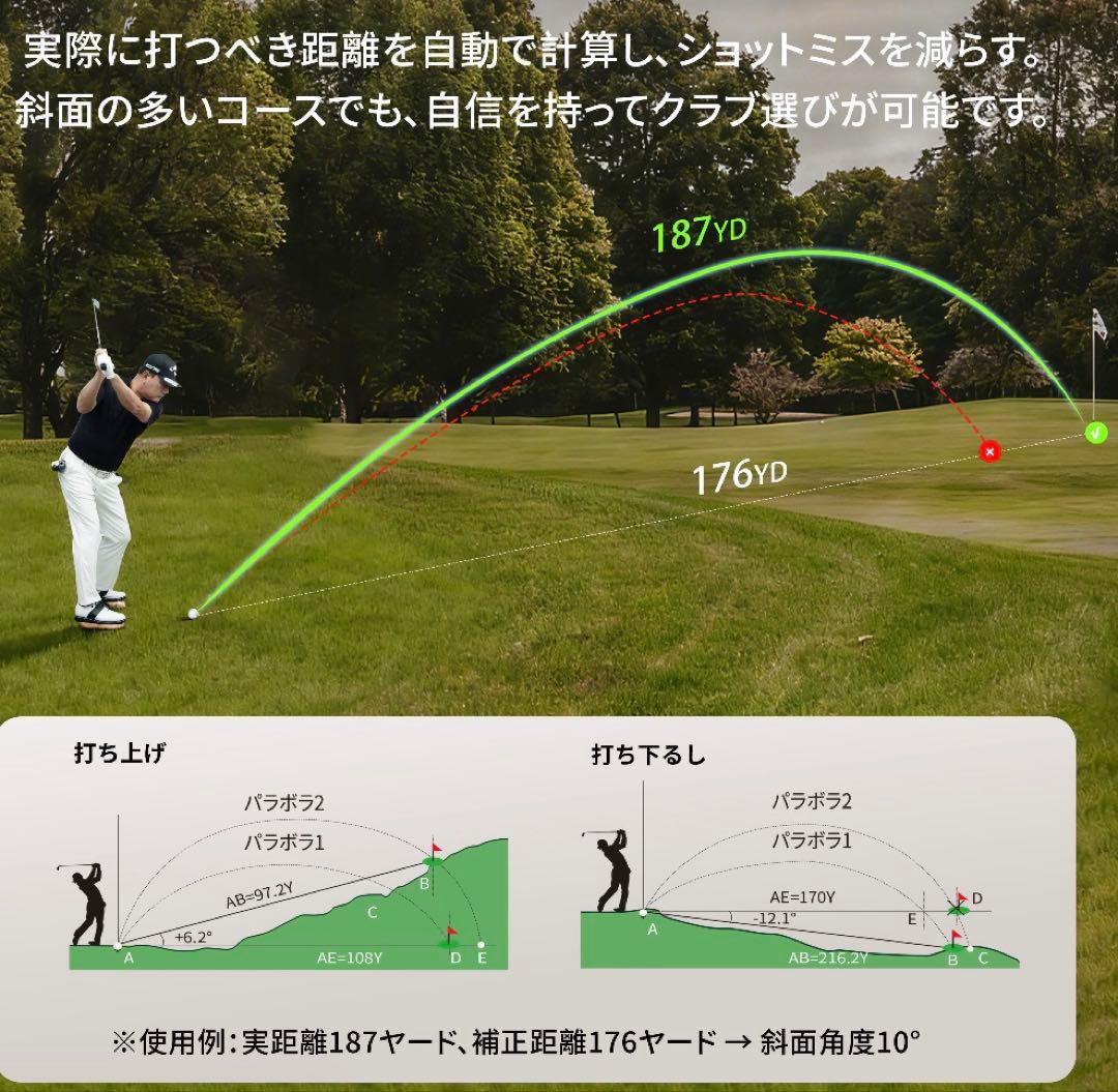 ゴルフ 距離計 CLASSIC T80 ゴルフレーザー距離計