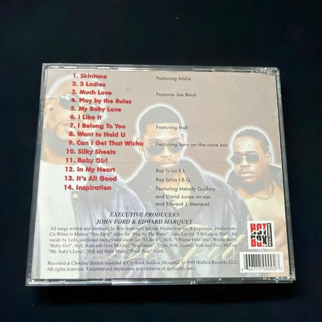 LeJit 「Legitimately Yours」CD