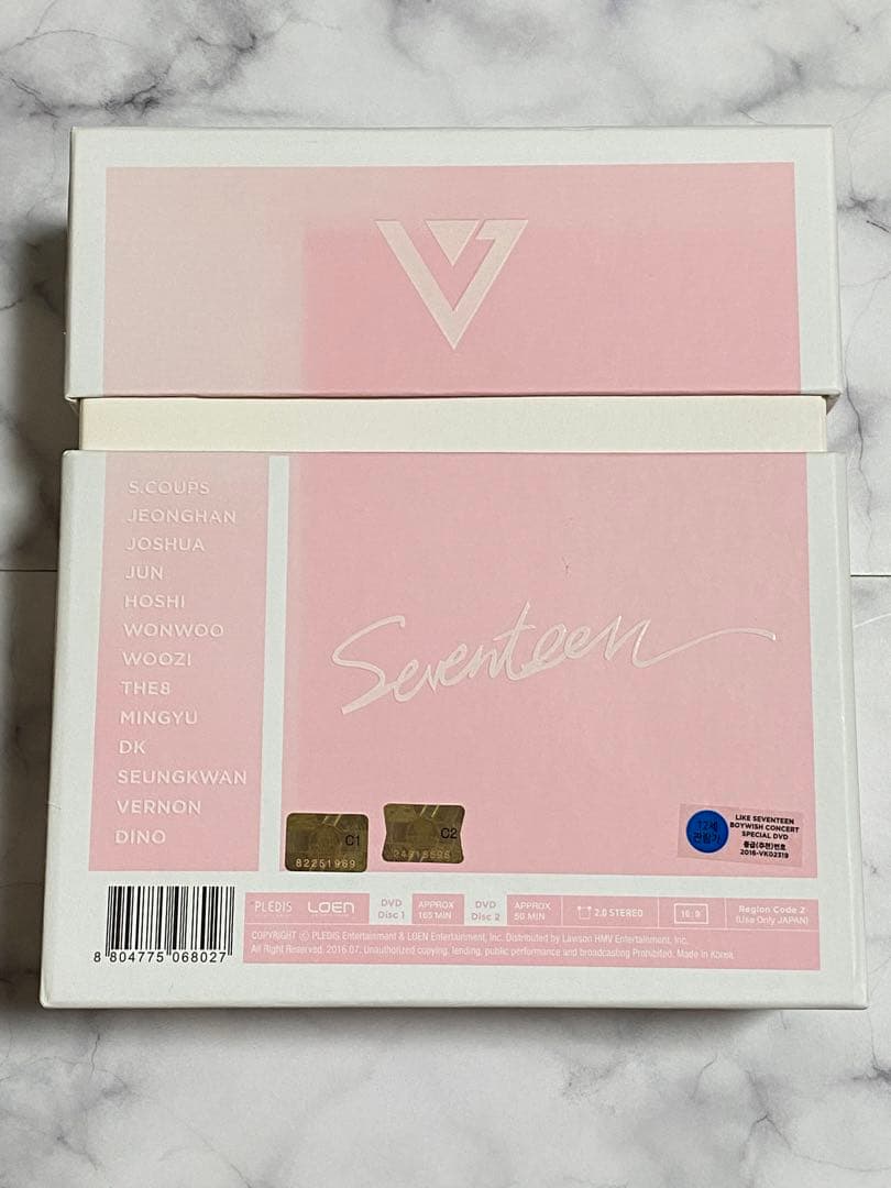 【廃盤】svt love&letter special edition トレカ付