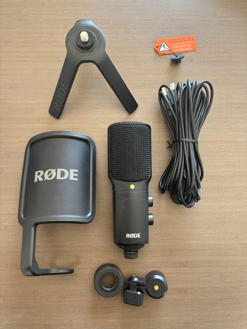 【美品】RØDE NT-USB コンデンサーマイク