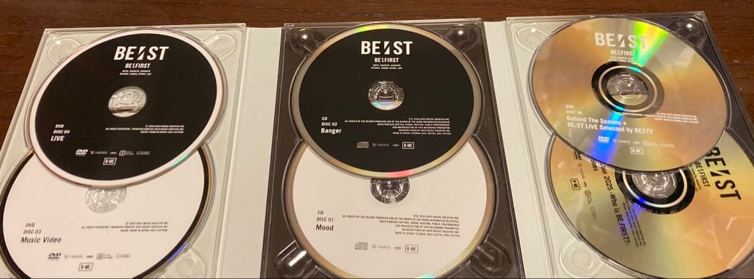 【BMSG限定盤】BE:FIRST BE:ST 2CD＋4DVD