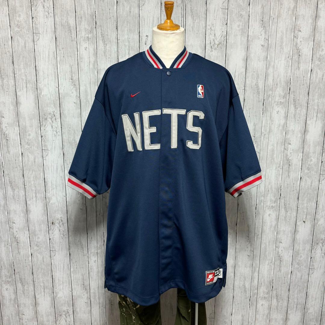 美品！NBA NETS ゲームジャージ！NIKE社製！ビッグサイズ！