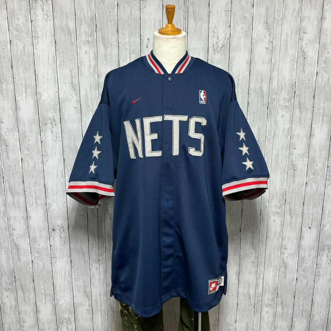 美品！NBA NETS ゲームジャージ！NIKE社製！ビッグサイズ！