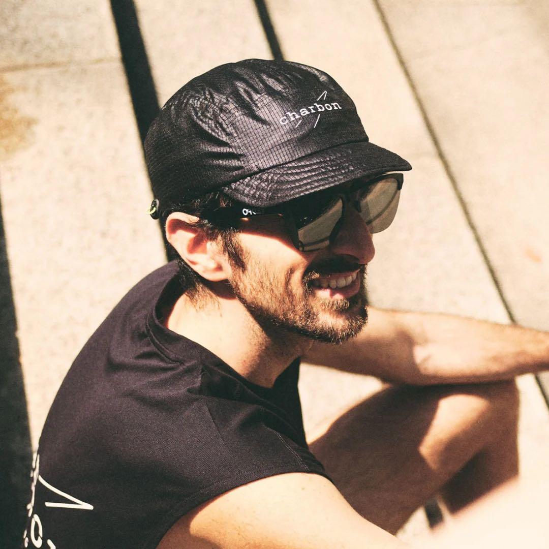 charbon シャルボン　5 PANEL RUNNIG CAP