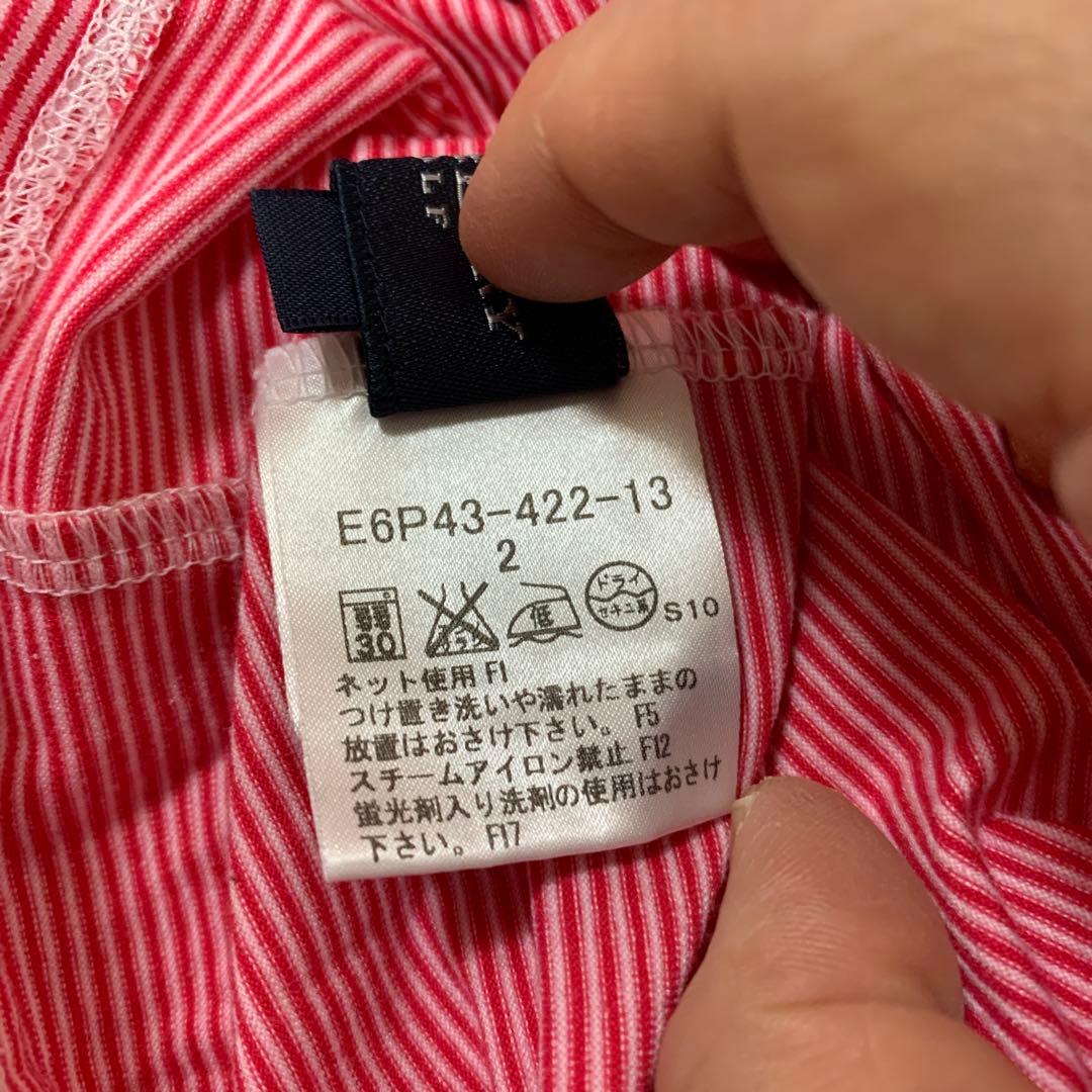 ✨美品✨バーバリーゴルフネックウエア ピンクのマークがエグ❣️