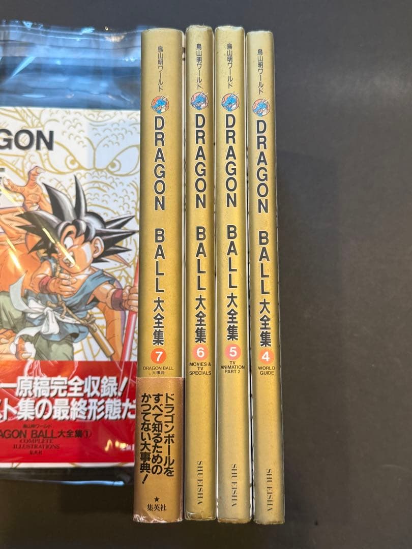 DRAGON BALL 大全集 1-7巻セット