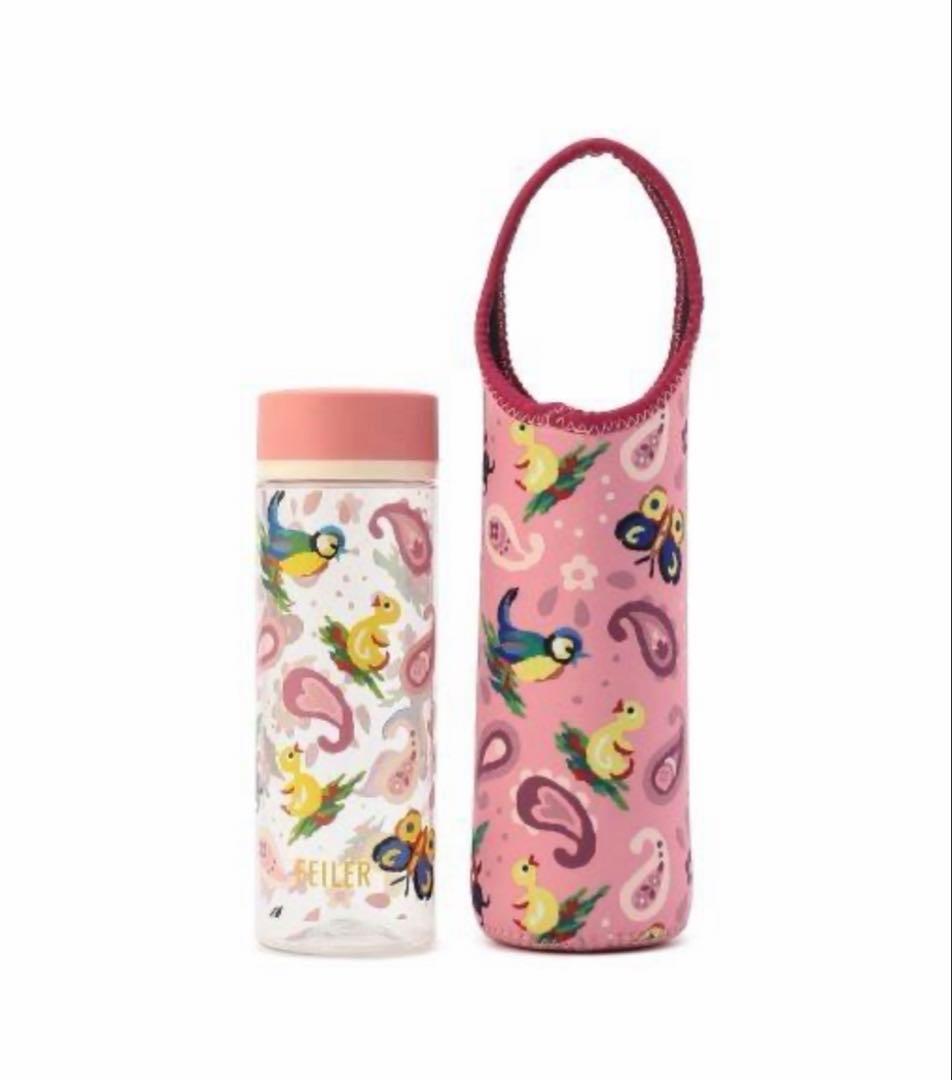 FEILER ハイジペイズリー　400ml ブローボトルセット　ピンク　水筒