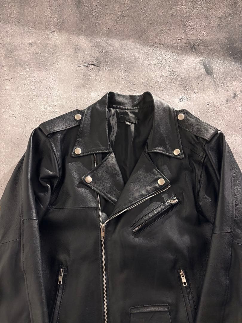 00s archive leather riders jacket y2k 本革