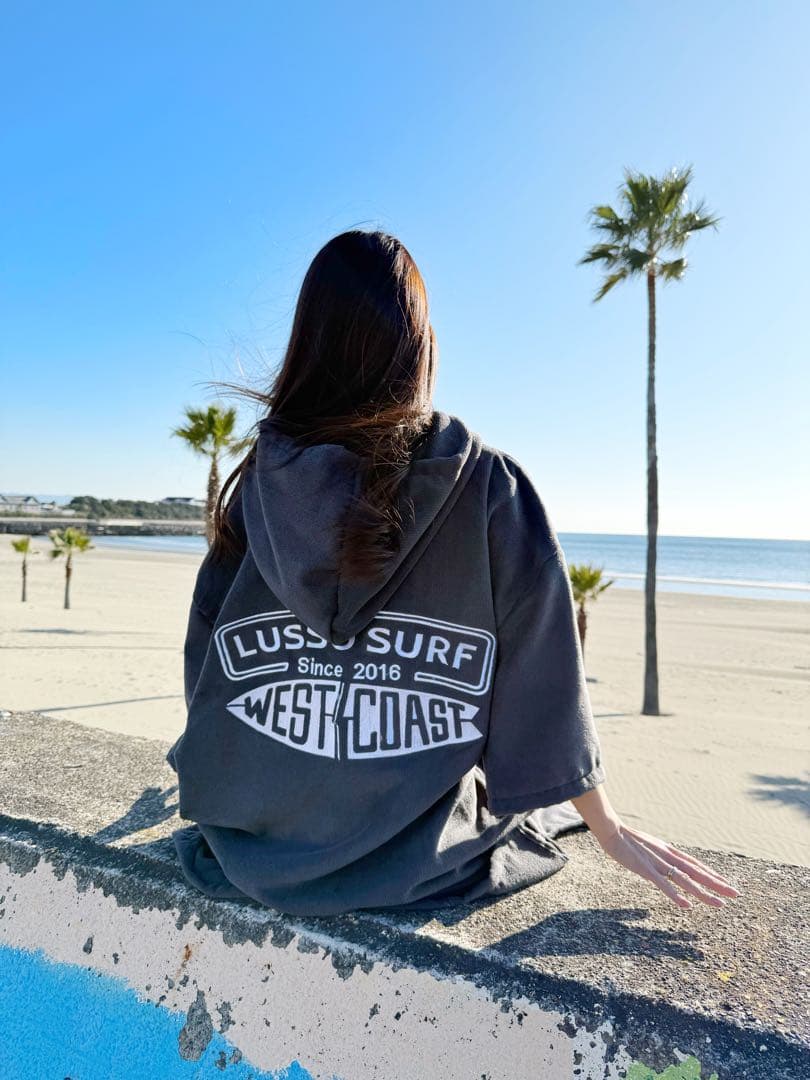 便利です！LUSSO SURF お着替えポンチョ　グレー⭐︎送料込み