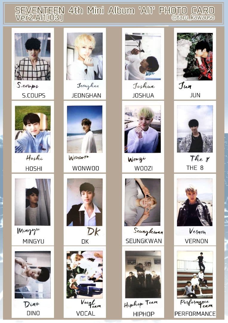 K-POP・アジア SEVENTEEN  4th MINI ALBUM  [ A1 ]