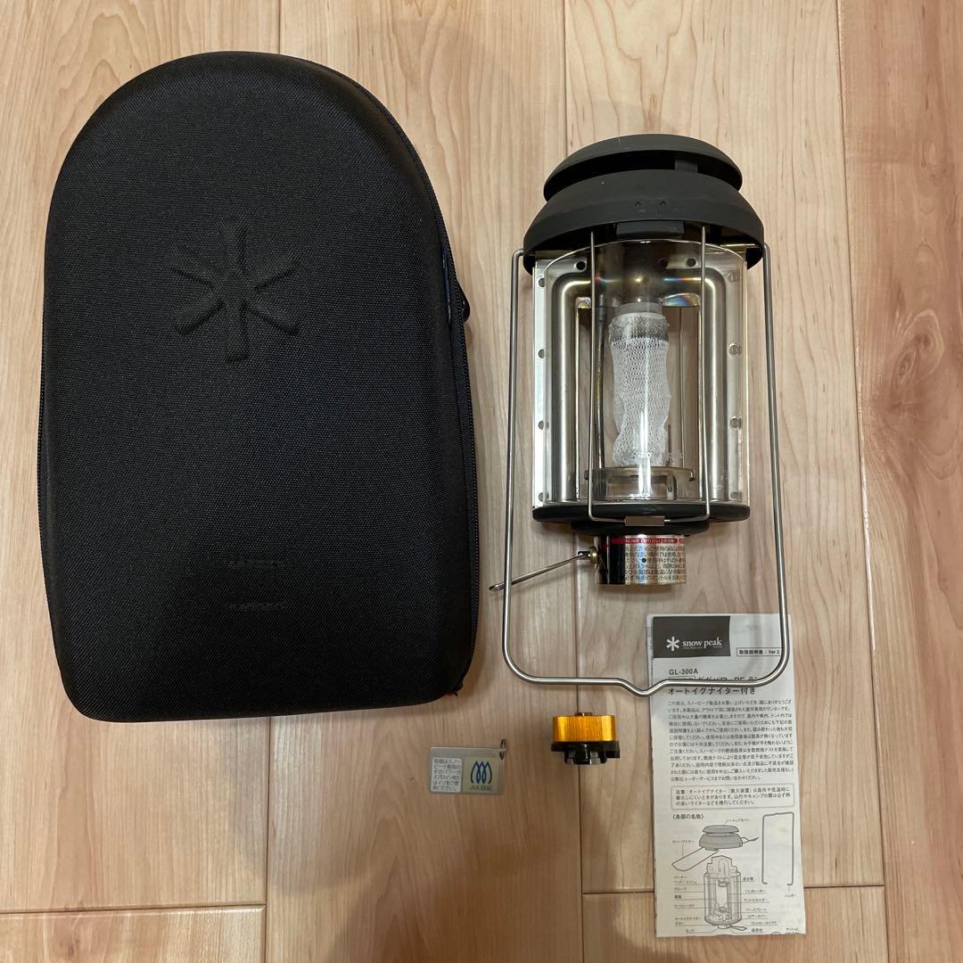 スノーピーク　ギガパワーBFランタン＋CB缶アタッチメント